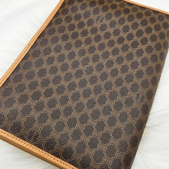 Céline  Macadam Triompe Leather Pochette - Picture 8 of 17